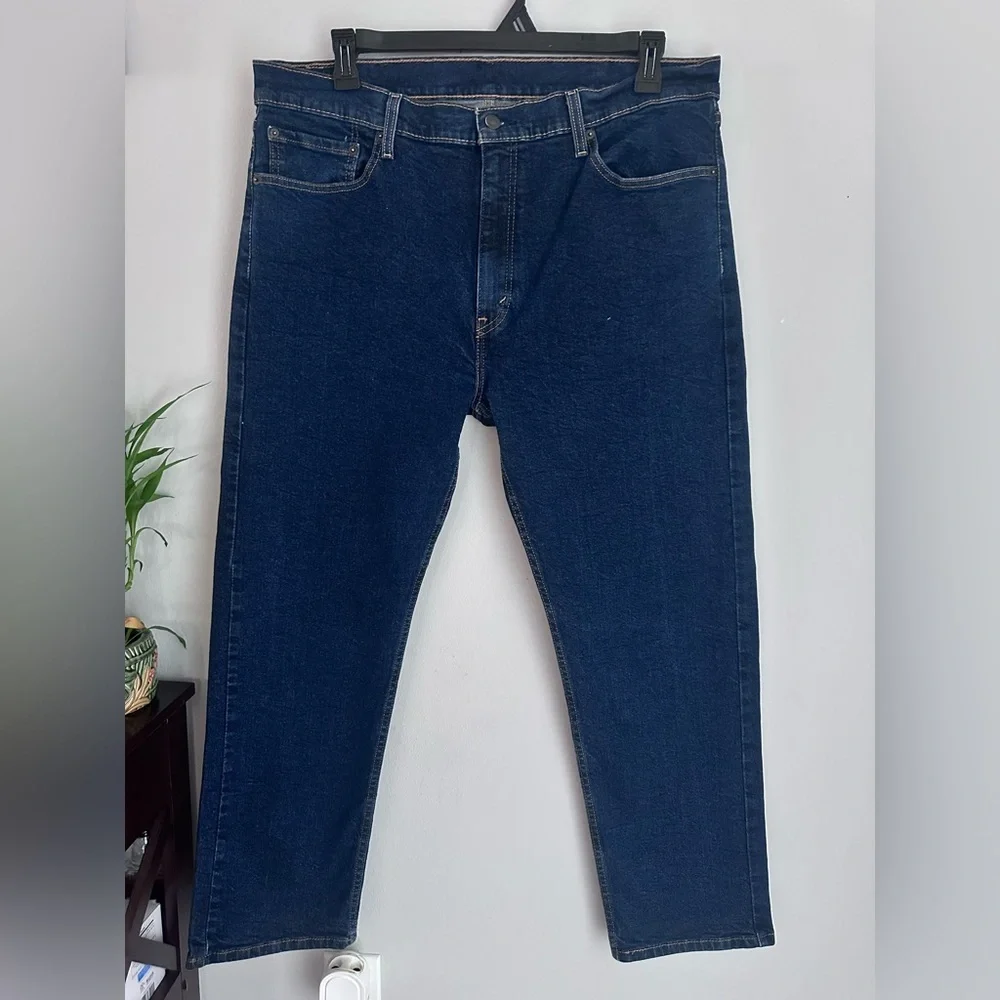 Levi's Men's Straight Jeans - Dark Blue size W38 xL30